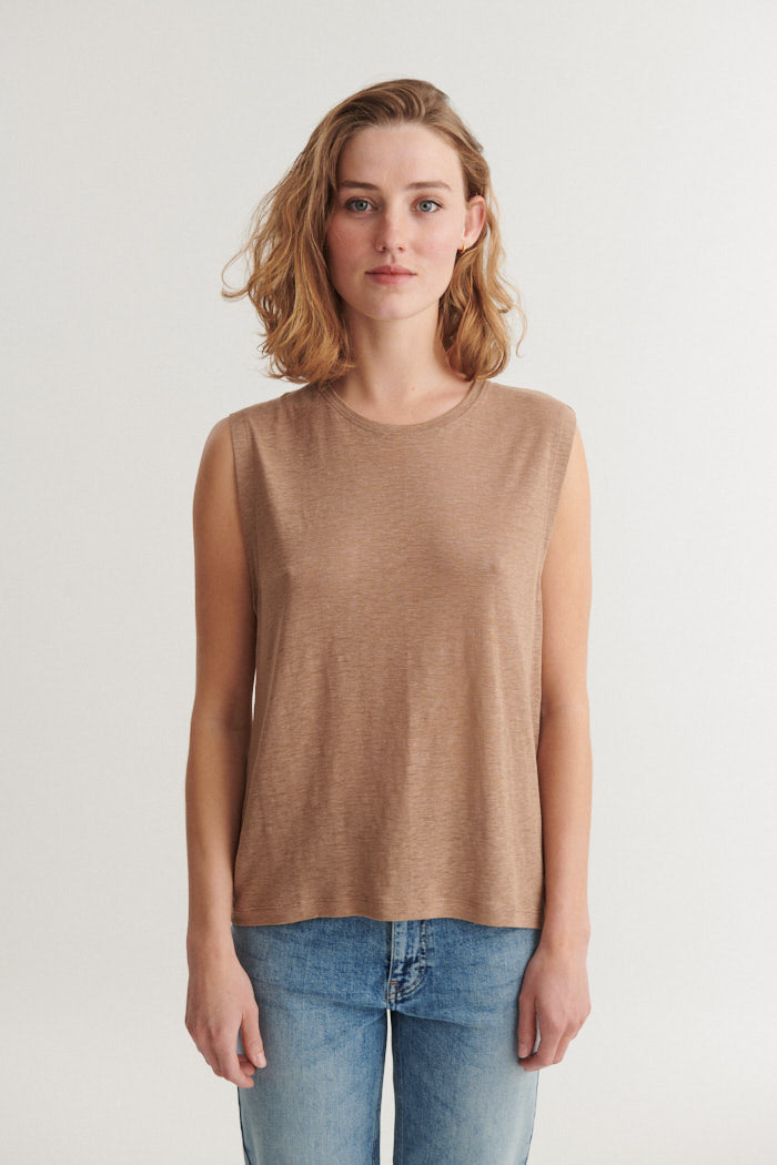 Basic Apparel Ashly Tank Toppe 833 Portobella